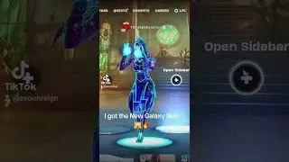 I got the New Galaxy Skin 🙀🔥 #fortnite #new #Galaxy #gaming #fyp #fypシ゚viral #viralshorts