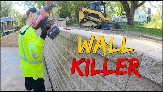 This DESTROYS many Retaining walls! #fail #guaranteed