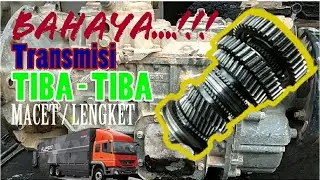 Pembongkaran transmisi fuso 220 M8-3