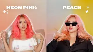 bleaching + dyeing my hair peach and pink &mdash; cheap VS expensive way (philippines)