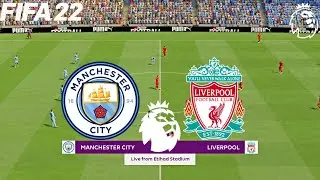 FIFA 22 | Manchester City vs Liverpool - 2021/22 Premier League - Full Match & Gameplay