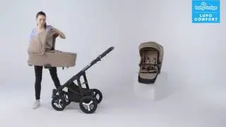 Carucior Multifunctional 2 In 1 Baby Design Lupo Comfort 2017