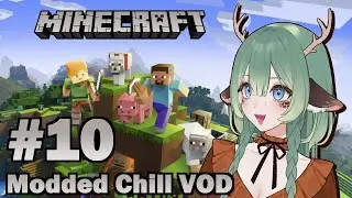 Moving In Villagers || Brie's Chill Moddeed Minecraft Adventure VOD