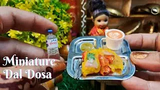 🫓🍕  Miniature Dal Chilla | Dosa Recipe #bongminiatures  #villagelife  #dosa  #miniaturecooking #doll