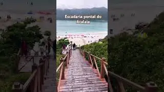 Pontal do Atalaia venham conhecer #riodejaneiro #arraialdocabo #escadaria
