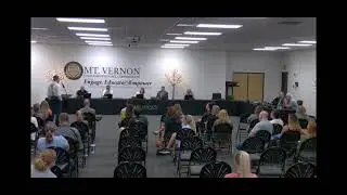 Mt  Vernon School Board Meeting   Dr  Dan Stock MD