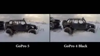Сравнение GoPro4 и GoPro5