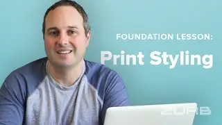 Create Customized Print Styles in Minutes Using Foundation