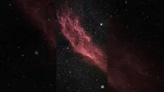 California Nebula Through My Redcat 51 Telescope 🔭📸🌌💫#astrophotography #space #astronomy