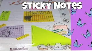 How to use sticky Notes/ use of sticky notes
