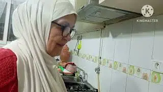 يوم ممطر وركشة في الدار مع فطورنا مصلي بالحوت وعحة بكروفات والسهيرة كروكن