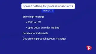 Spread betting for Professional Clients
