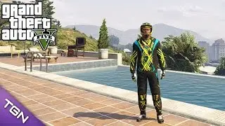 GTA V - NoFear Motocross Kit + Helmet One Industries (Download)