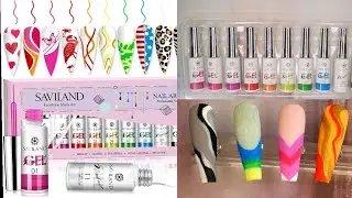 Saviland painted liner gel polish review [From AMAZON]