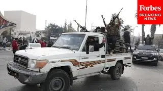 Rebels Celebrate Collapse Of Assad Regime In The Streets Of Damascus, Syria