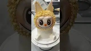 high-end cake #labubu #3D cake #cake tutorial #smiley face cake