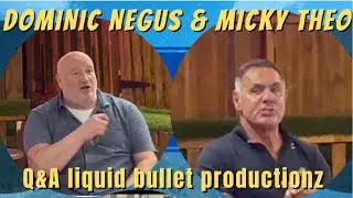 Q&A with Dominic Negus & Micky Theo | Liquid Bullet Productionz Exclusive #trending #viral 