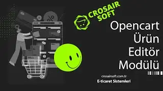 Opencart Ürün Editör Modülü