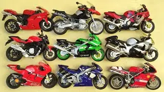 Various Toys Bikes From the Box | Maisto | Newray | Diecast Metal Bikes