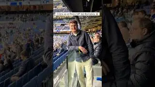 C&oacute;mo es un palco VIP en el Bernab&eacute;u #futbol #realmadrid #bernab&eacute;u #rayovallecano #vip