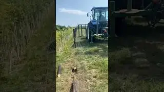 #quickfencer on the #newholland #xfence #farming #fence #fencecontractor #fencesolutions
