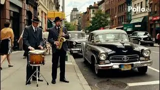 New York City 1920s Street life in 10 Seconds