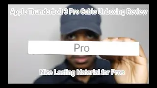 Umm That Price ?! Apple Thunderbolt 3 Pro Charger Unboxing Review. (Apple Accessories 2020)