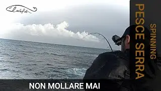 Ho combattuto con un vero MOSTRO sotto il diluvio !
