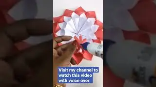 wall Hanging Craft Tamil / paper craft ideas / easy paper craft for home decoration DIY / #shorts