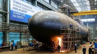Внутри завода класса &laquo;Колумбия&raquo;: секретное производство атомных подводных лодок США (полный процесс)