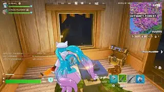 Fortnite: Neko Hatsune Miku Gameplay - Duos