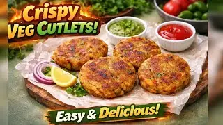 Crispy Mix Veggie Kabab Recipe | Easy & Tasty Snack
