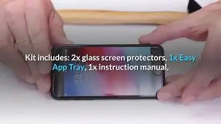 Power Theory iPhone 8 / iPhone 7 Glass Screen Protector [2-Pack] with Easy Install Kit