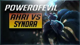 PowerOfEvil Ahri vs Syndra EUW SoloQ Season 7