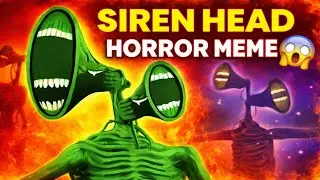 Siren Head in Different Colors 👹 | Horror Meme Video