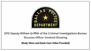 Dallas PD | Officer Involved Shooting | 2900 S Lancaster Rd. |  July 4, 2024