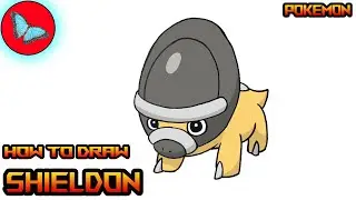 How To Draw Pokemon - Shieldon