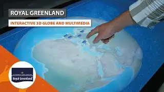 Interactive 3D-Globe for Royal Greenland