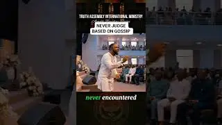 Never judge people based on what others told you about them.💯 #pastorjerryeze PastorJerry eze