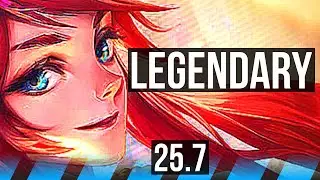 LUX vs AHRI (MID) | 15/3/17, Legendary, 4k comeback | KR Diamond | 25.7