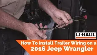 2016 Jeep Wrangler Trailer Wiring Installation