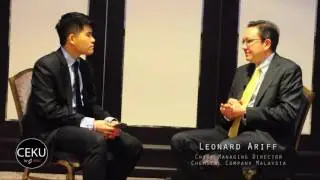 Interview with Leonard Ariff, Group Managing Director of CCM