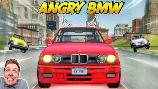Angry BMW 💀| Funny Moments 🤣| Extreme Car Driving Simulator🔥|