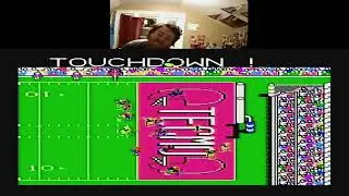 Tecmo SuperBowl but I have to have as many punts as touchdowns 