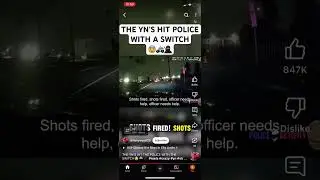 THE YN'S HIT THE POLICE WITH THE SWITCH🤯👮&zwj;♂️🥷🏼 #shorts #trending #youtubeshorts #viral