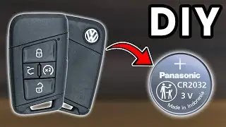 DIY 2019-2025 Volkswagen Jetta Key Fob Battery Replacement | How To Replace Jetta Batteries