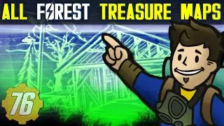 Руководство по расположению карты сокровищ ALL FOREST &mdash; Fallout 76