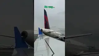 737 сталкивается с Airbus A321 😳✈️