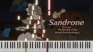 A Sitting on a Gate - Sandrone theme - Genshin Impact Luna I Archon Quest Piano Arrangement