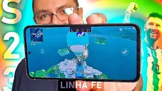 GALAXY S23 FE: Testando JOGOS Leves e Pesados! (Aguentou?)